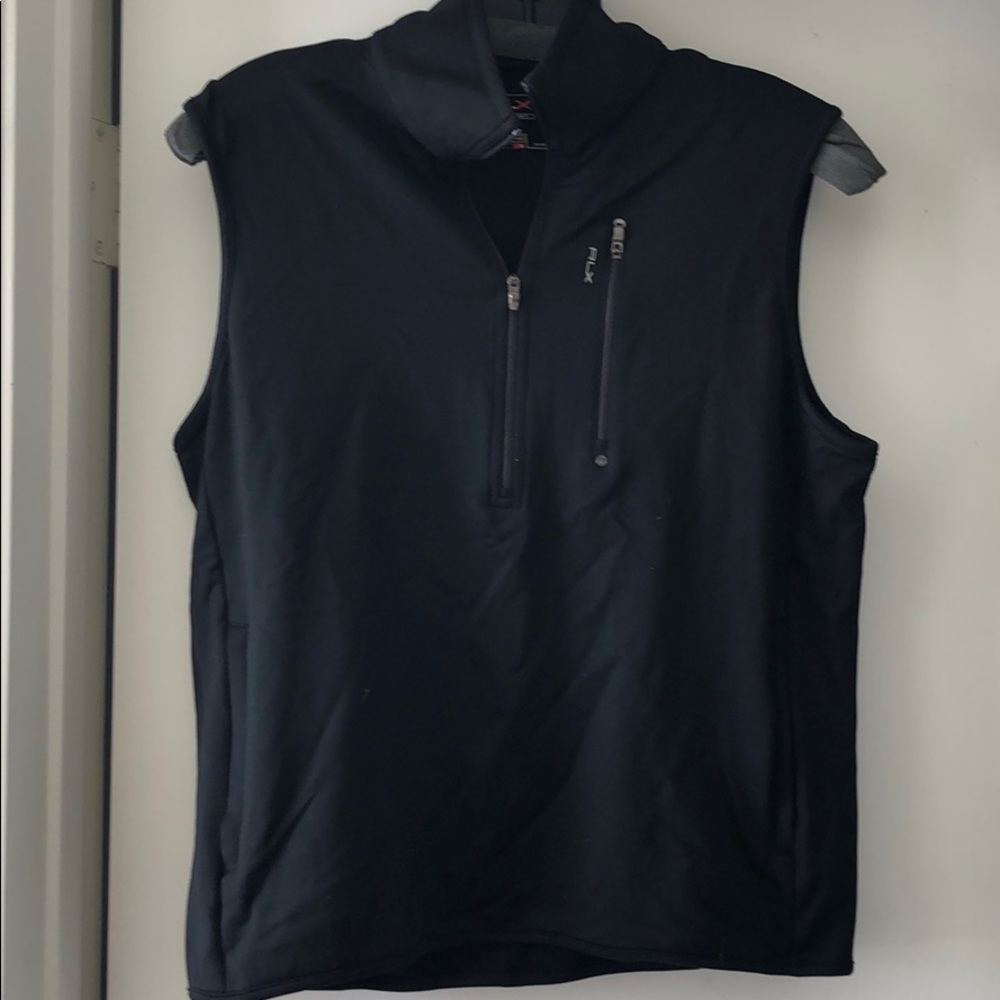 RLX sleeveless collared golf shirt